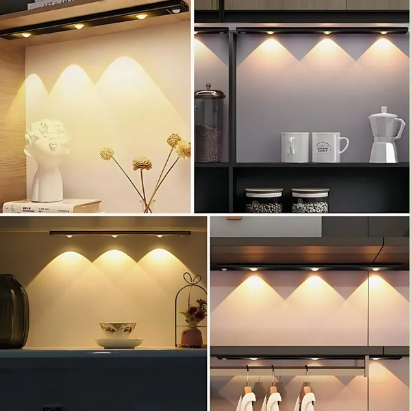 Muvit LED Motion Sensor Cabinet Light with Rechargeable Light