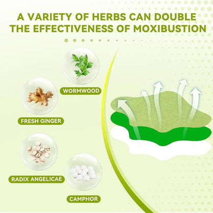 🌿 Natural Herbal Knee Pain Relief Patches