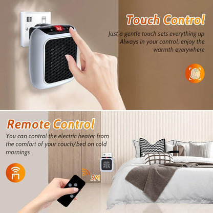 Portable Heater with Remote(Short Range Remote)