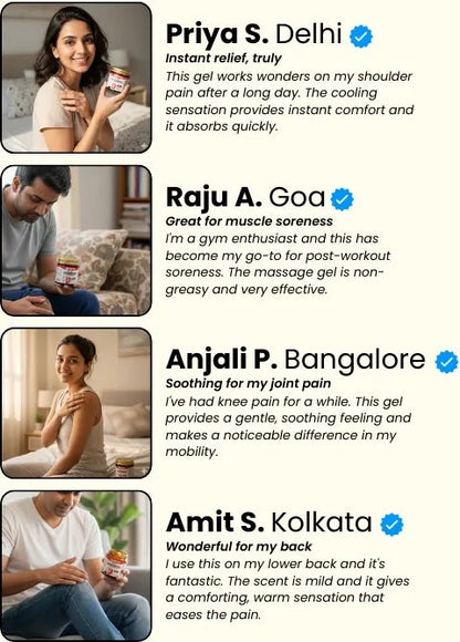 Japanese Instant Pain Relief Soothing Massage Gel (Buy 1 get 1 Free)