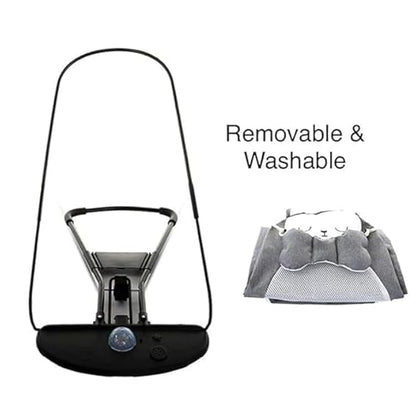 Infant Comfort Baby Bouncer Rocking Chair -Ergonomic Design Baby Bouncy Seats Foldable and Reclining Baby Sleeping & Swing Chair