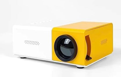 Portable Mini Projector Home Theater with Mini Speaker, LED Projector with Remote Controller, 3500 lm LED Corded Projector UC500 Support HDMI, AV, SD, USB Interfaces