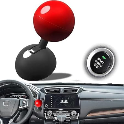 Car Push to Start Button Rocker, Car Engine Start Stop Button Joystick, Funny Ignition Switch Lever for Car Interior Styling, Car Decorative Accessories, Universal Fit