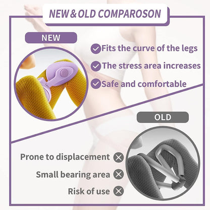 Thigh Master and Inner Thigh Exercise Equipment | Pelvic Floor Exerciser Device | Training Tool | for Home, Gym, Fitness, Workout, Stretcher | for Men & Women