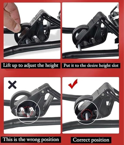 Infant Comfort Baby Bouncer Rocking Chair -Ergonomic Design Baby Bouncy Seats Foldable and Reclining Baby Sleeping & Swing Chair