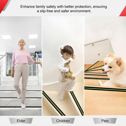 Premium Heavy Duty Strong Anti Skid Tape for Safety and Traction, Indoor or Outdoor, Stair and other Slippery Surfaces Waterproof Anti Slip Glow in the Dark High Traction, Easy Use