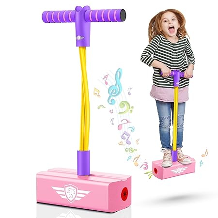 Pogo Stick Foam Jumper | Safe Squeaky Jumping Stick for Teens Adults