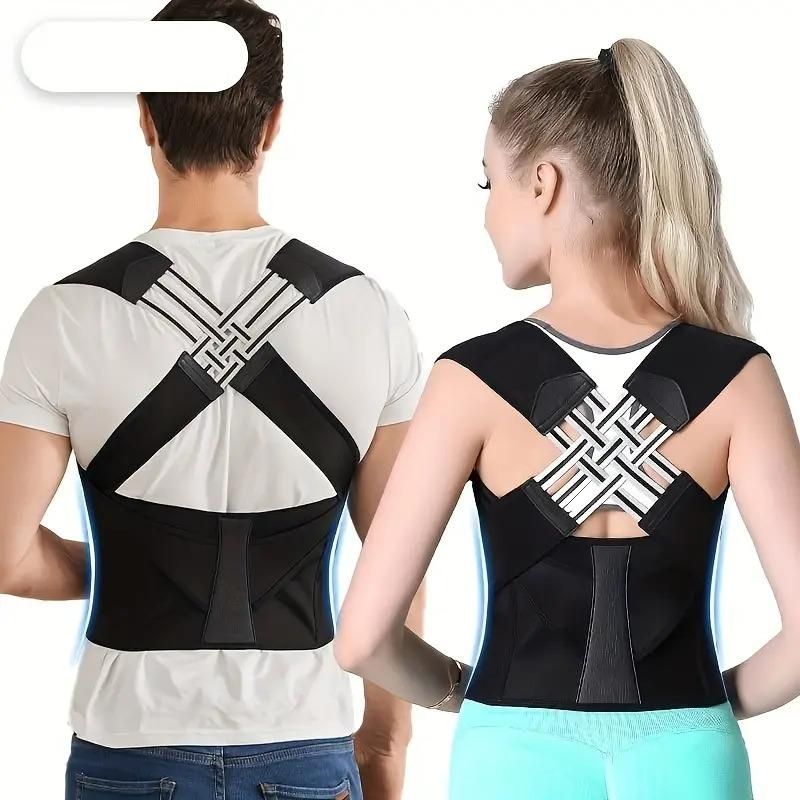 Posture Corrector Belt Unisex | Adjustable Back Support for Pain Relief & Spine Alignment