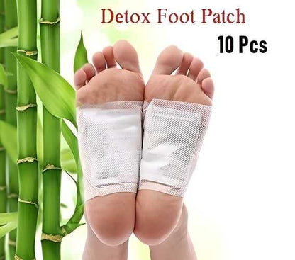 Kinoki Cleansing Detox Foot Patches 30 Adhesive Pads Kit Natural Unwanted Toxins White and Gold