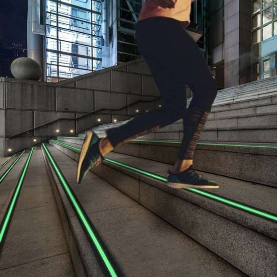 Premium Heavy Duty Strong Anti Skid Tape for Safety and Traction, Indoor or Outdoor, Stair and other Slippery Surfaces Waterproof Anti Slip Glow in the Dark High Traction, Easy Use