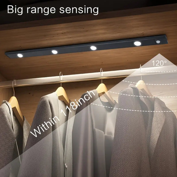 Muvit LED Motion Sensor Cabinet Light with Rechargeable Light