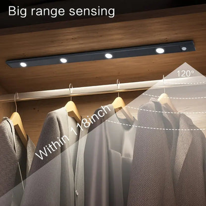 Muvit LED Motion Sensor Cabinet Light with Rechargeable Light