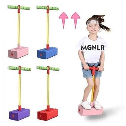 Pogo Stick Foam Jumper | Safe Squeaky Jumping Stick for Teens Adults